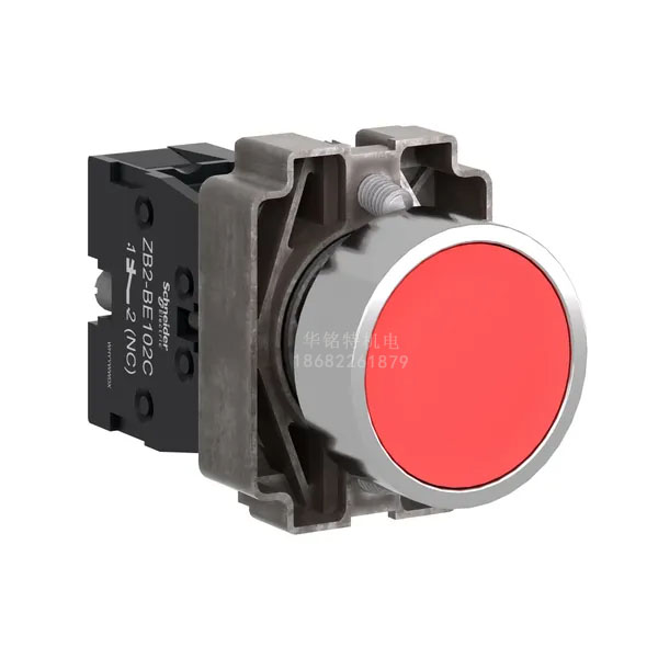Schneider/施耐德電氣XB2B平頭按鈕,紅色XB2BA42C彈簧復位?22代理商